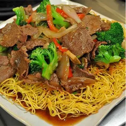 Hình ảnh MÌ GIÒN XÀO BÒ 