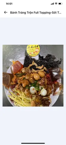Hình ảnh Bánh tráng trộn - sốt bò