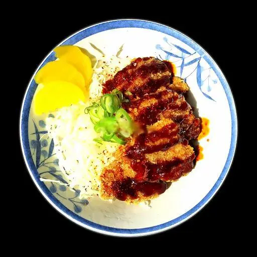 Hình ảnh Cơm heo katsu sốt tương mè