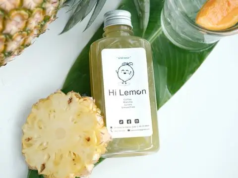 Hình ảnh Nươc ép Thơm + Cần tây