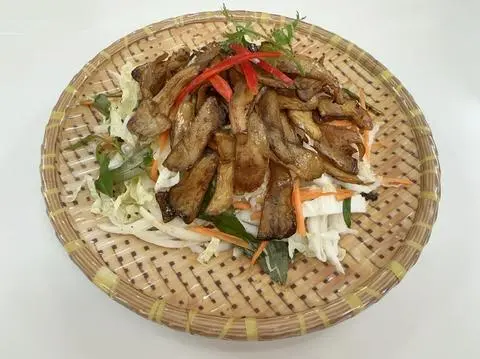 Hình ảnh Nấm đùi gà áp chảo