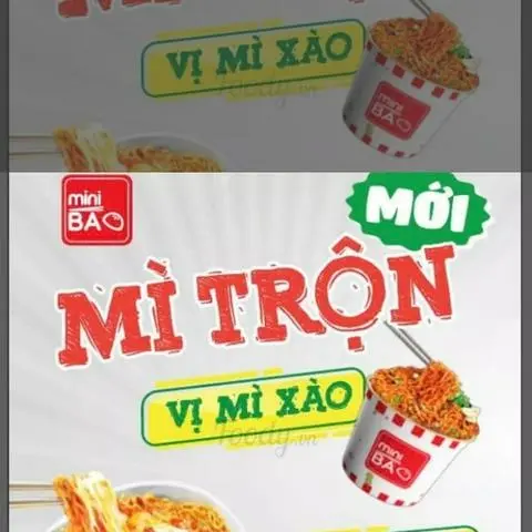 Hình ảnh Mì trộn vị mì xào