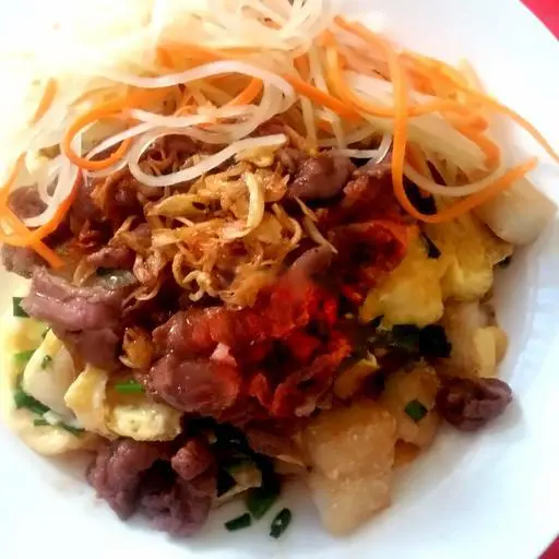 Hình ảnh Nui chiên bò trứng