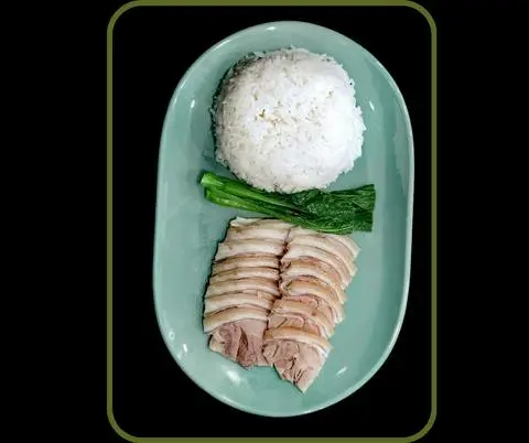 Hình ảnh Cơm thịt giò heo xông khói - Smoked Pork Rice - 燻蹄飯