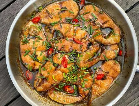 Hình ảnh CƠM CÁ HÚ KHO