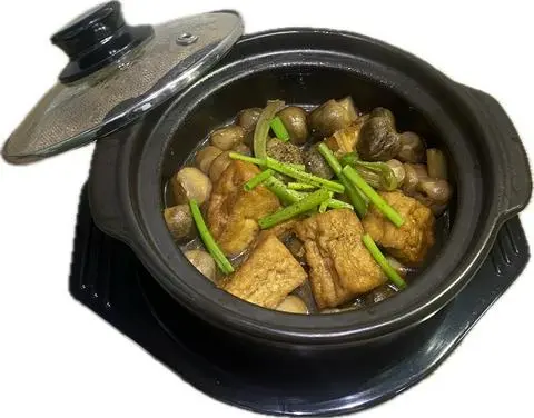 Hình ảnh Nấm rơm + Đậu hủ kho tiêu
