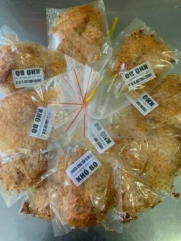 Hình ảnh Bánh tráng khô bò