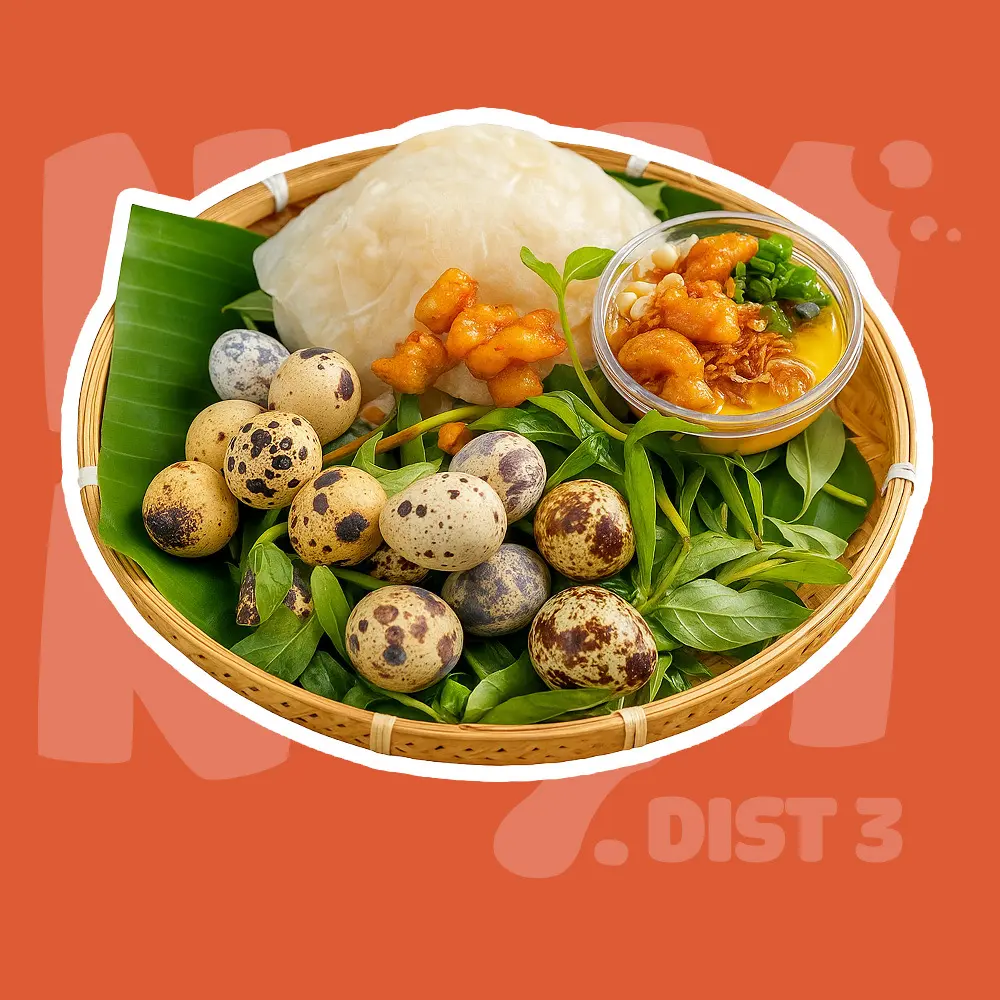 Hình ảnh Bánh tráng chấm sốt 