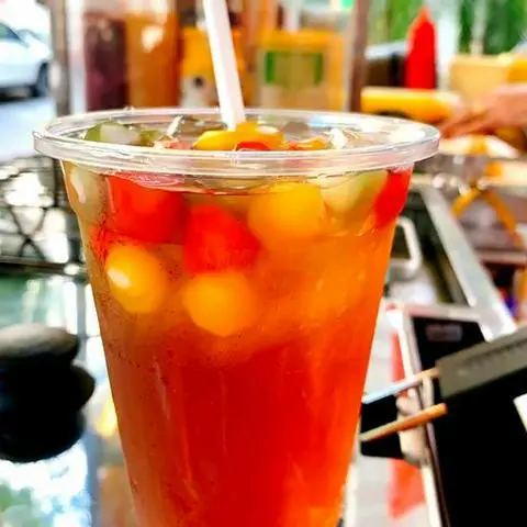 Hình ảnh Trà đào thạch kim cương
