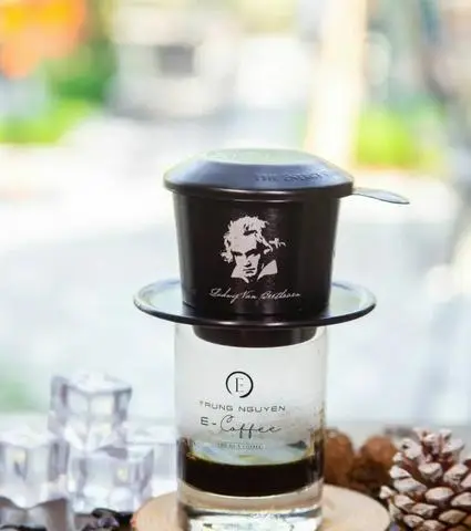 Hình ảnh Cà Phê Phin E-Coffee (Đen Nóng/Đen Đá) Vietnamese E-Coffee Phin Filter (Black, Hot or Iced)  