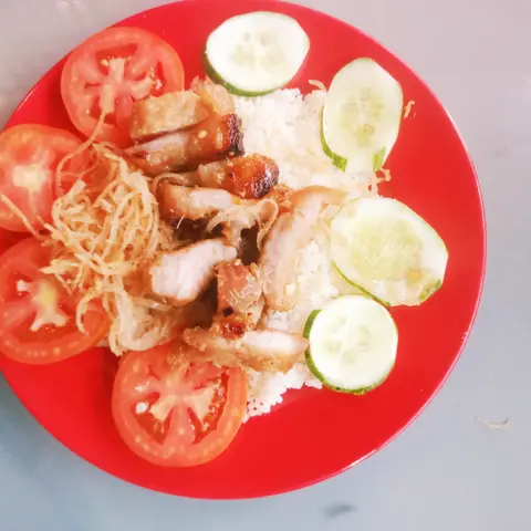Hình ảnh Cơm ba rọi nướng
