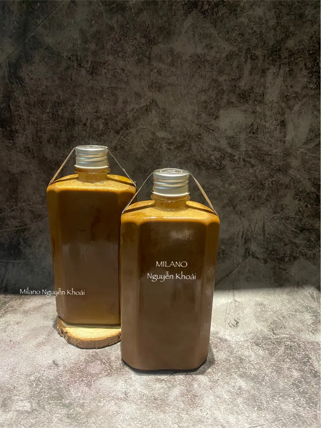 Hình ảnh Combo 2 chai cà phê sữa Milano (có sữa) - Chai 500ml