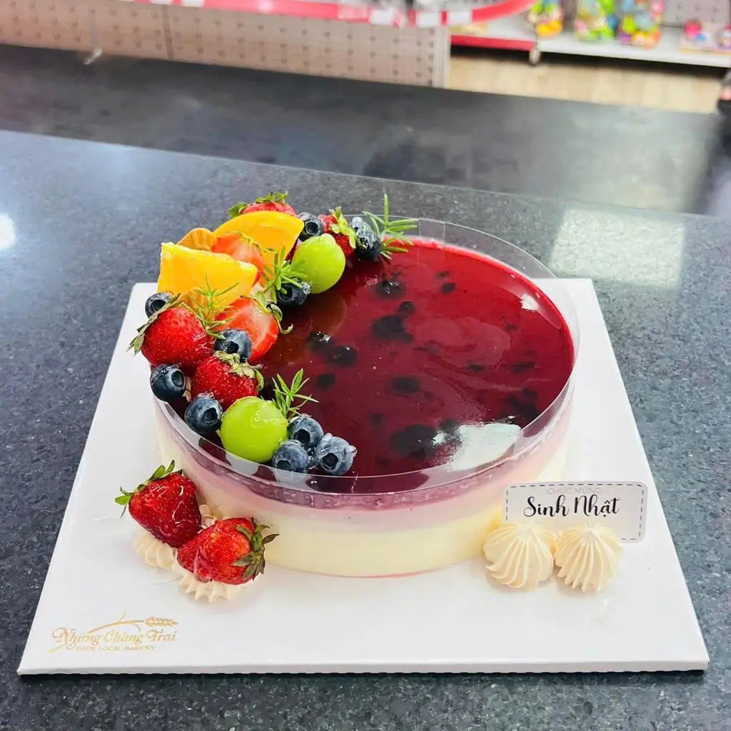 Hình ảnh Bánh Mousse Sữa Chua Việt Quất 