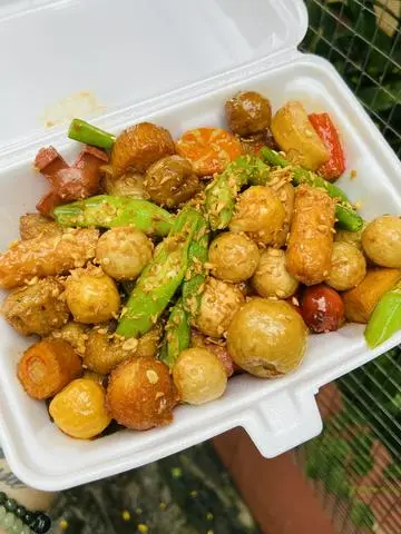 Hình ảnh Combo xiên que mắm tỏi L