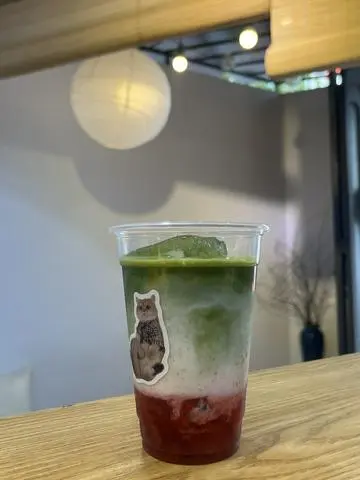 Hình ảnh Matcha Latte Dâu