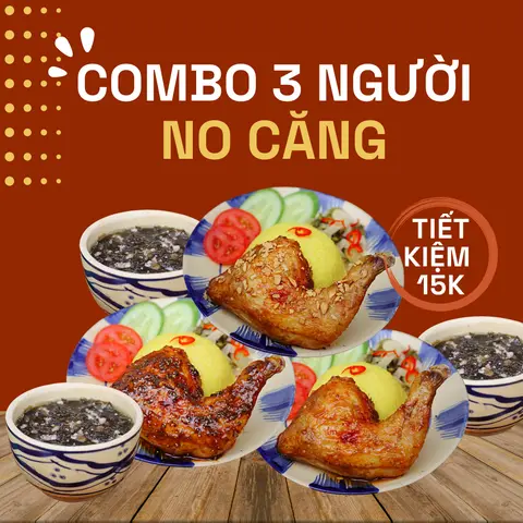Hình ảnh 3 Cơm Gà Delichi (Đùi Lớn Góc Tư) + 3 Canh