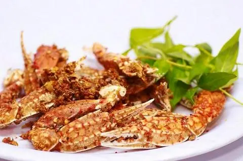 Hình ảnh Càng ghẹ rang muối