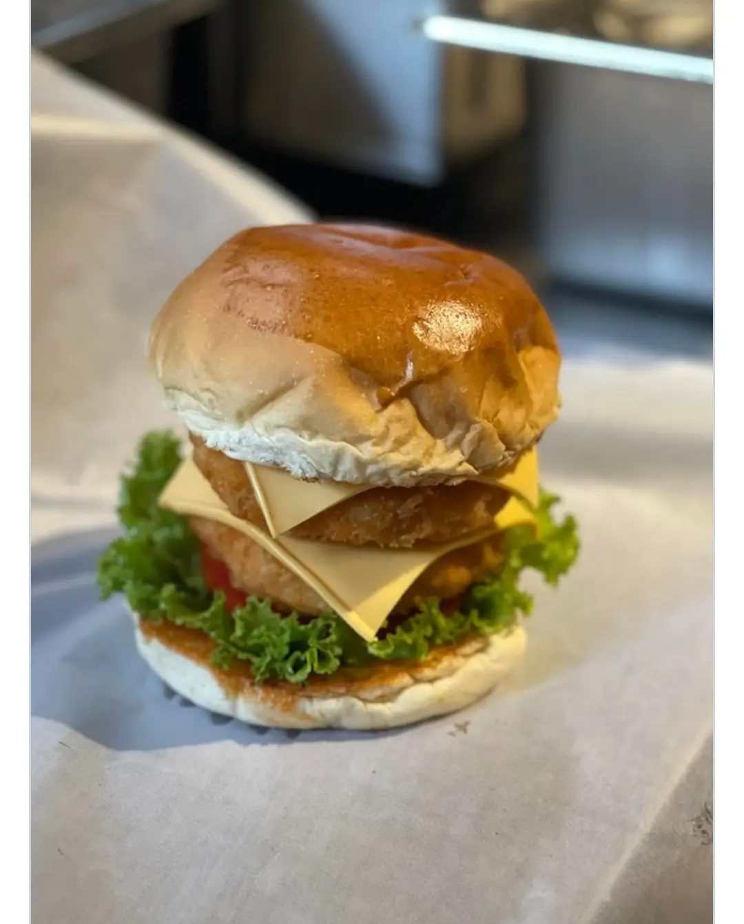 Hình ảnh Bao Mập Burger Tôm 