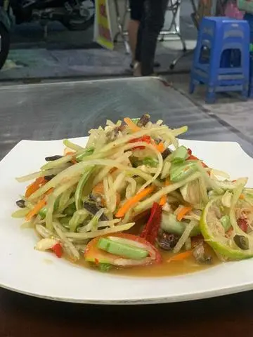 Hình ảnh Gỏi Thái Lan SOmTUM ? Ba Khía Size Lớn ?