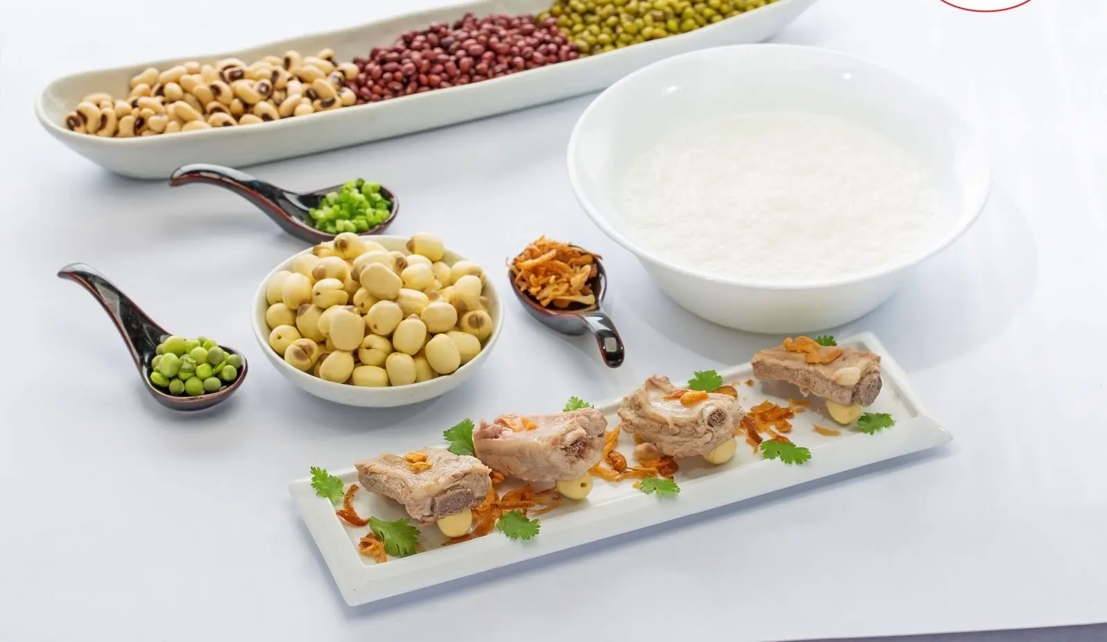 Hình ảnh Thứ 2: cháo sườn non ngũ cốc