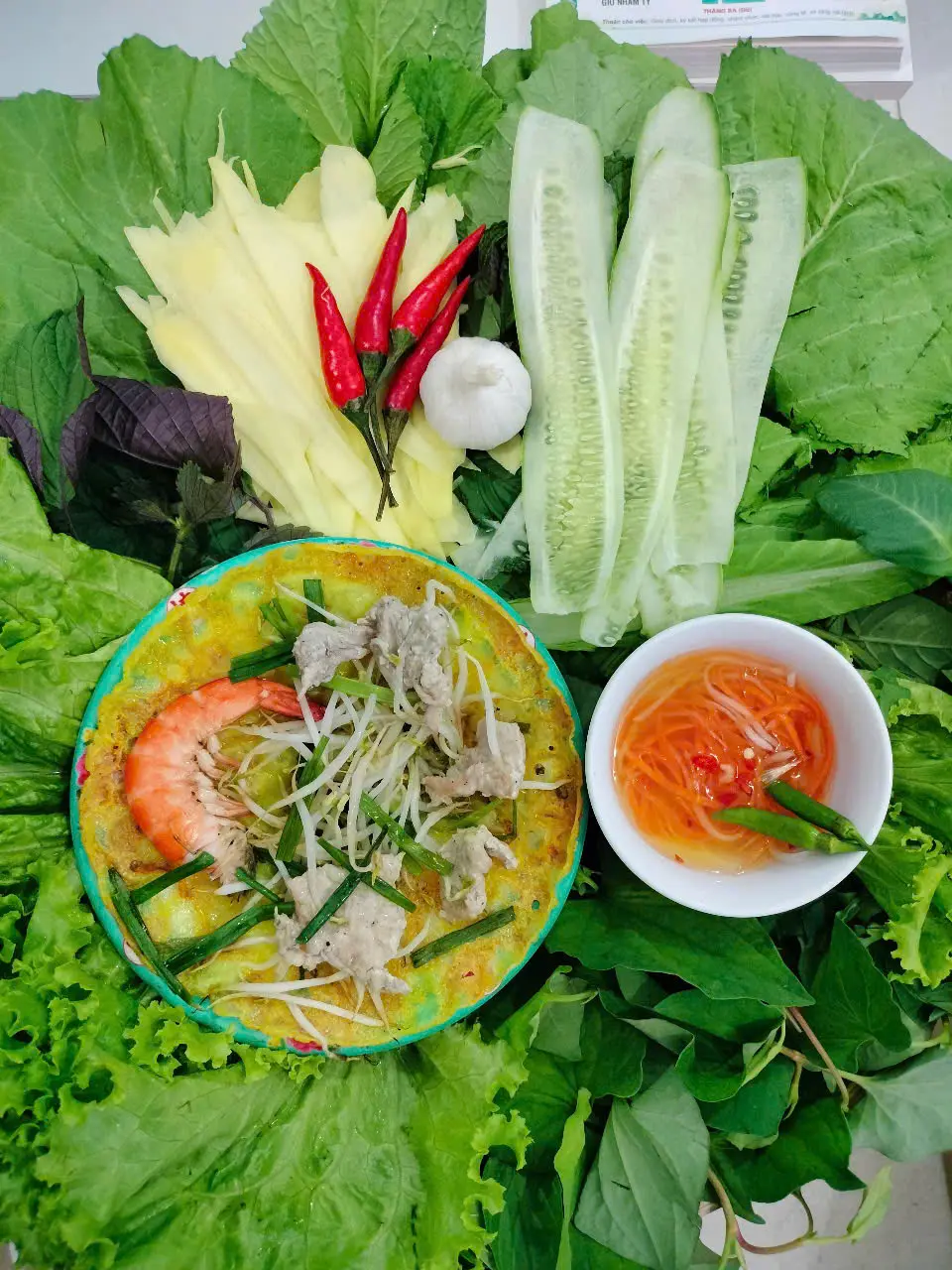 Hình ảnh Bánh xèo Quảng Ngãi  (Tôm + Thịt heo, Bánh siêu giòn)