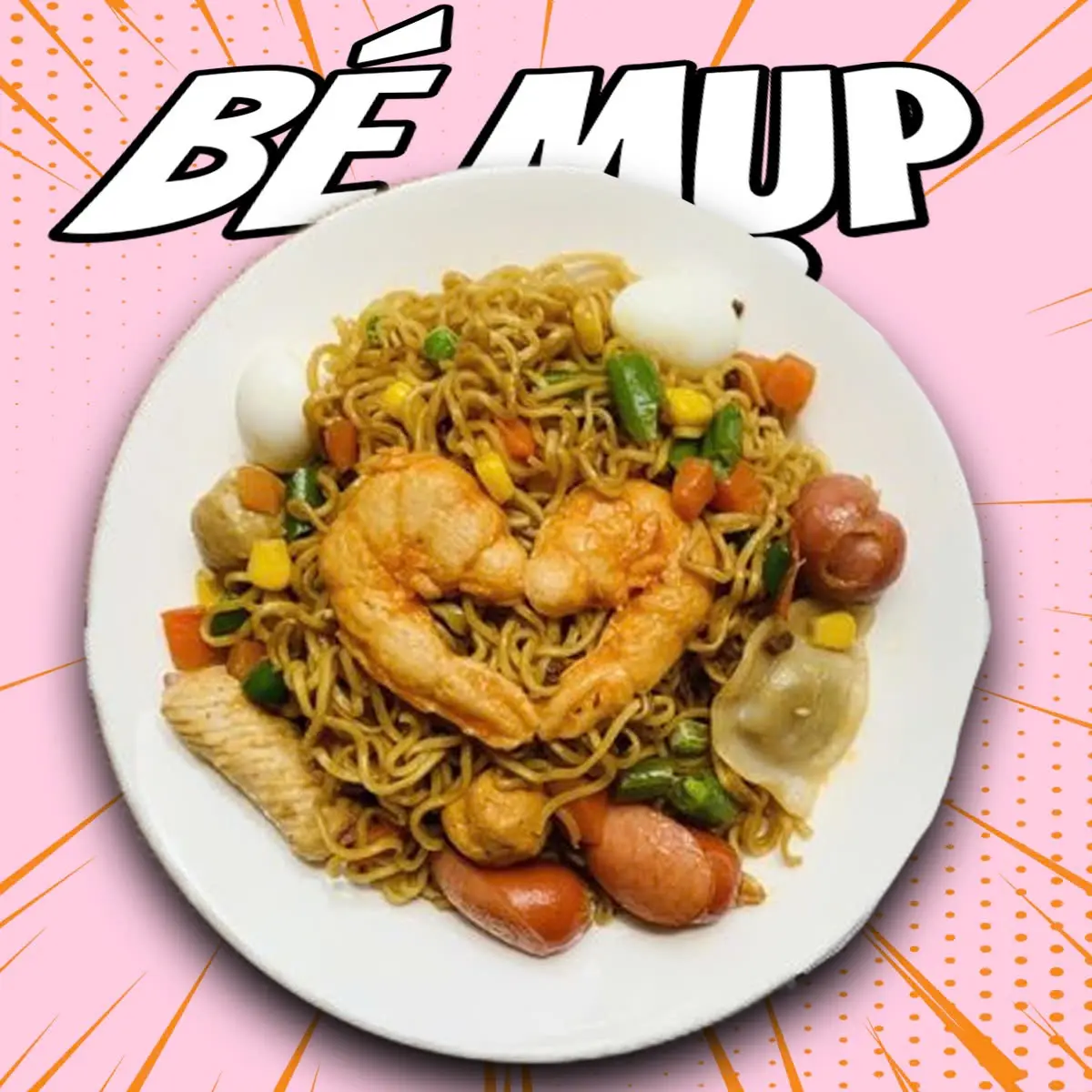 Hình ảnh Mì indomie trộn 9 topping