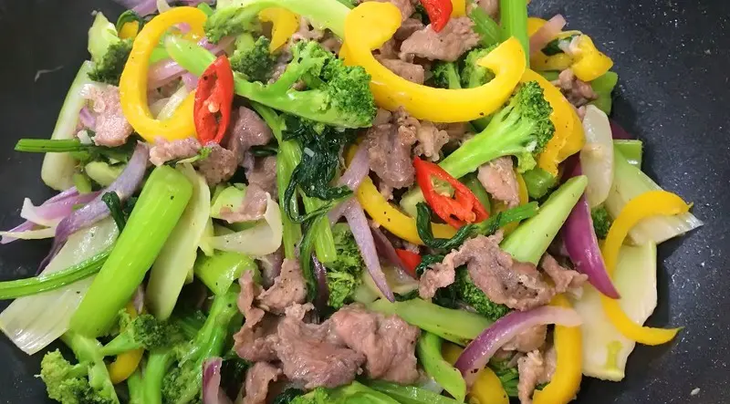 Hình ảnh Bò xào thập cẩm
