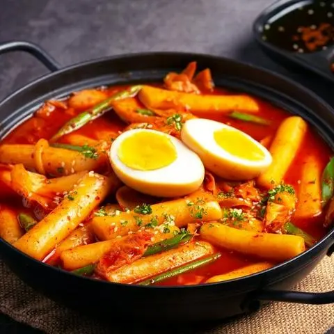 Hình ảnh Tokbokki truyền thống