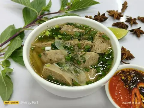 Hình ảnh Chén bò viên thêm