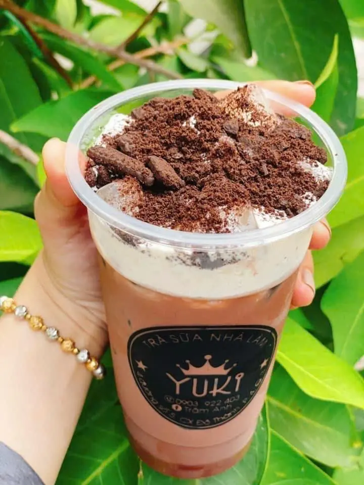 Hình ảnh Trà Sữa Socola Kem Vụn Bánh Oreo