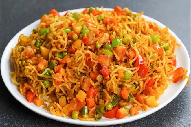Hình ảnh Mì trộn indomie + rau 