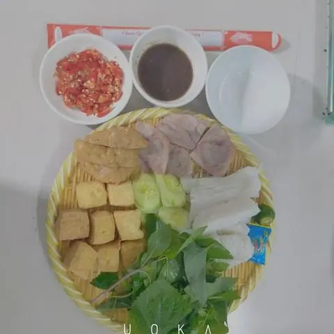 Hình ảnh Bún đậu - thịt chân giò - chả cốm