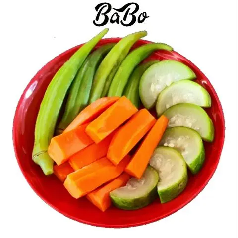 Hình ảnh Rau Củ Chần Giòn