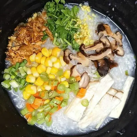 Hình ảnh Cháo rau củ thanh đạm ( ĂN CHAY GHI CHÚ GIÚP QUÁN) size lớn