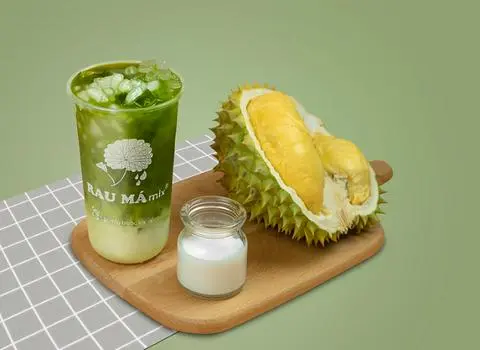 Hình ảnh rau má sầu riêng 