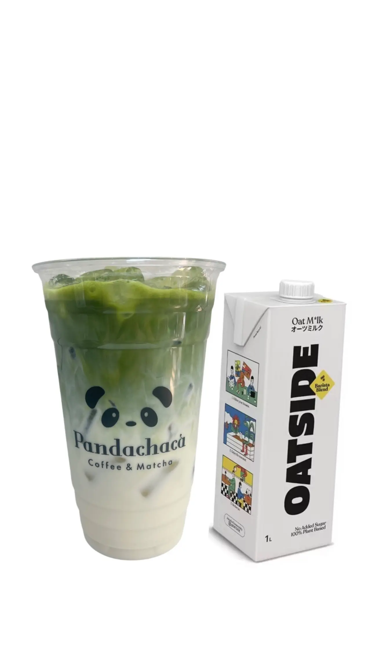 Hình ảnh Matcha Oatside Upsize (700ml)