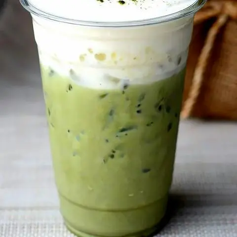 Hình ảnh Trà sữa matcha kem phô mai mặn 