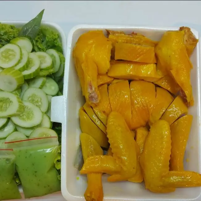Hình ảnh gà ủ muối hoa tiêu nguyên con (không trứng)