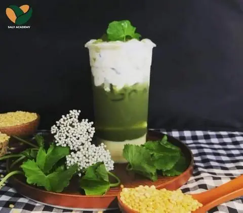 Hình ảnh rau má sữa dừa 