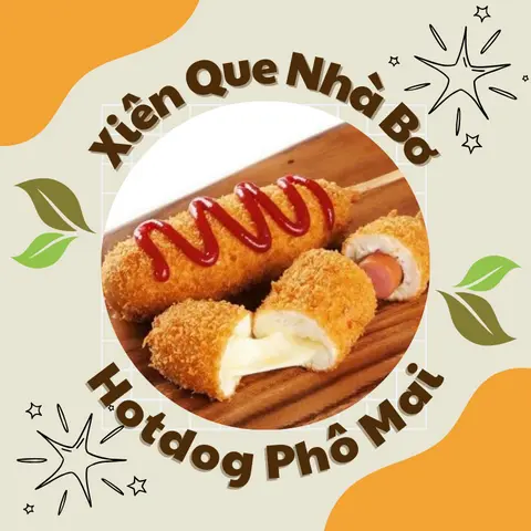 Hình ảnh Hotdog Phô Mai