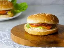 Hình ảnh BURGER ỐP LA PHÔ MAI LÁT