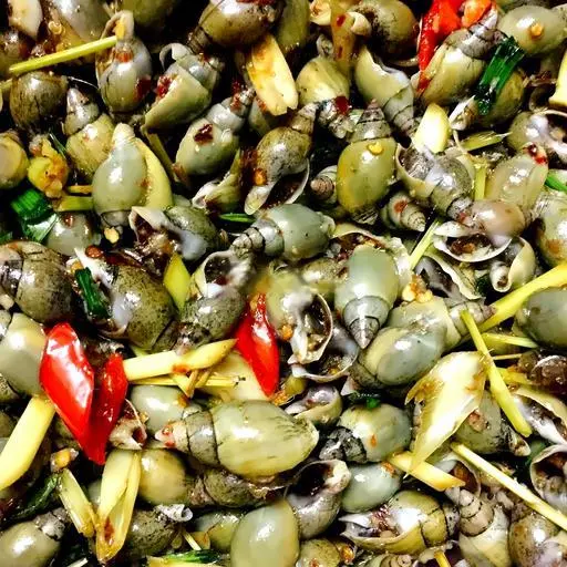 Hình ảnh Ốc cà na xào cay