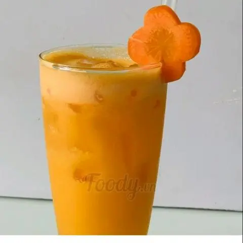 Hình ảnh Nước ép chanh dây cà rốt