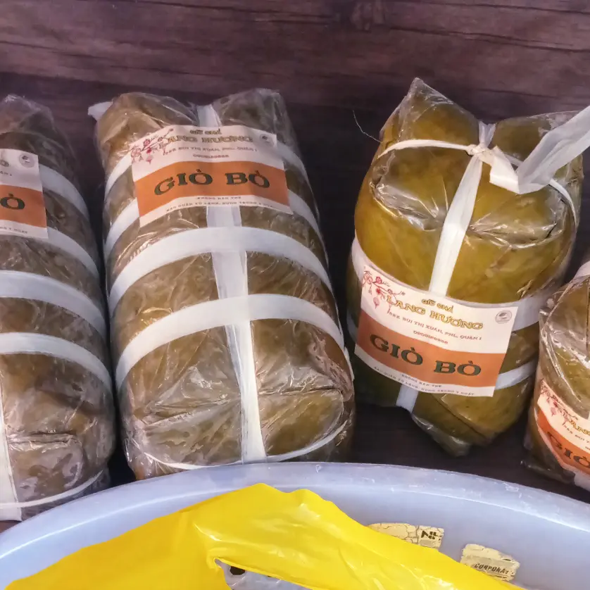 Hình ảnh Giò Bò - 500gr Nguyên Cây