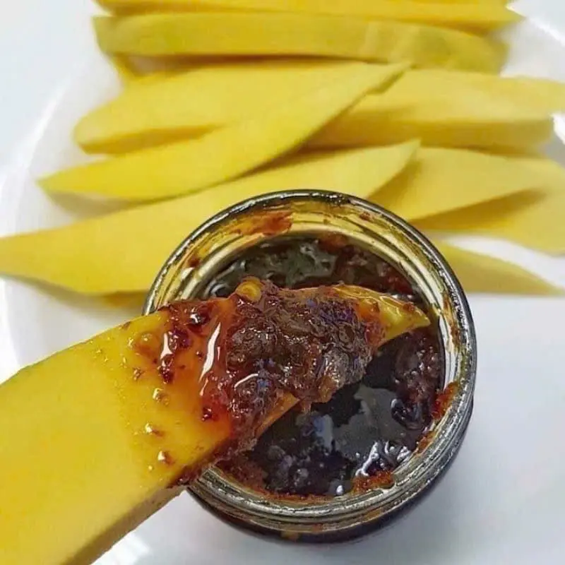Hình ảnh Xoài keo - mắm ruốc