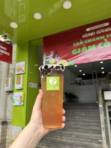 Hình ảnh Hồng trà trân châu