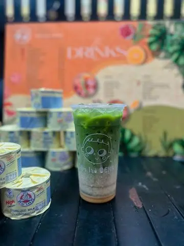 Hình ảnh Matcha Sữa Gấu size 700ml