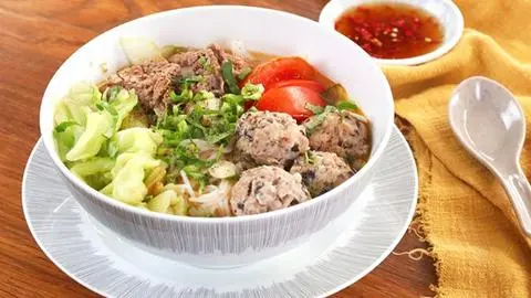 Hình ảnh Bún mọc sườn