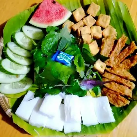 Hình ảnh Bún đậu chả cốm