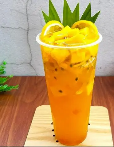Hình ảnh trà xoài chanh dây